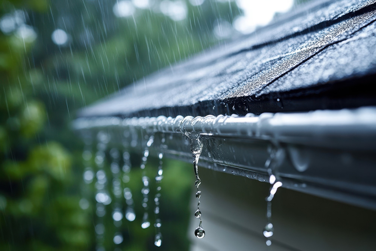 Regen­wasser­nutzung bei Elektrotechnik Breitenbach in Gemünden am Main