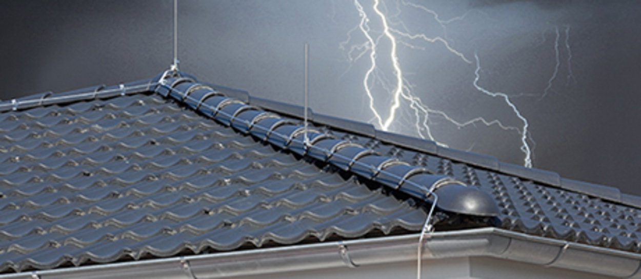 Äußerer Blitzschutz bei Elektrotechnik Breitenbach in Gemünden am Main