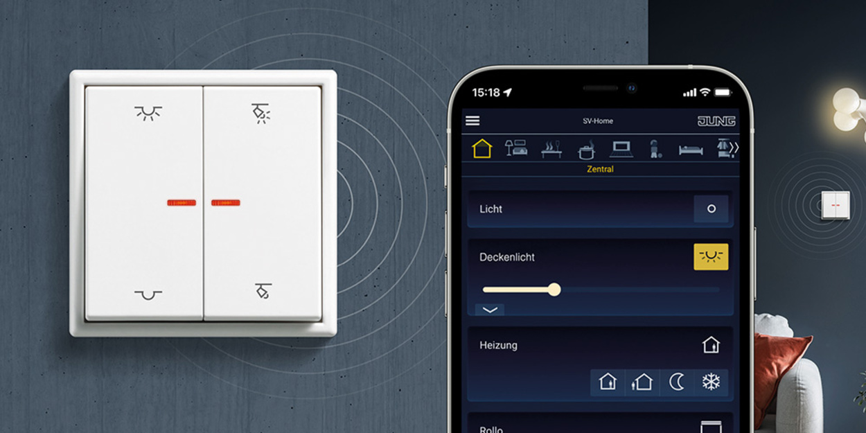 KNX RF Taster bei Elektrotechnik Breitenbach in Gemünden am Main
